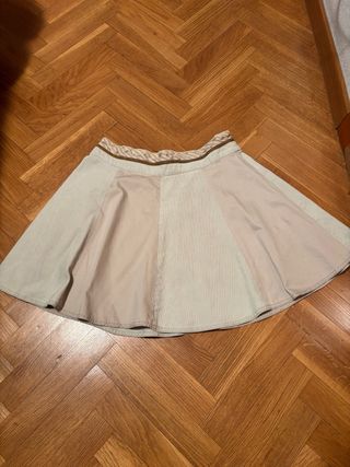 Falda Pepe Jeans vuelo beige