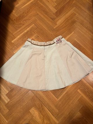Falda Pepe Jeans vuelo beige