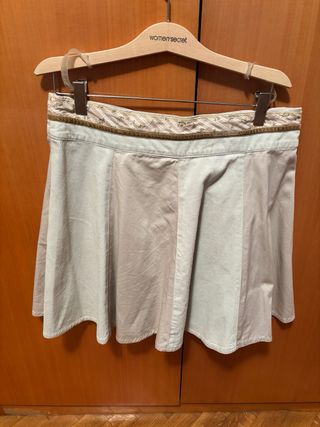 Falda Pepe Jeans vuelo beige