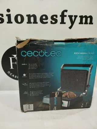 Cecotec Rock'n Grill Blaze Parrilla Eléctrica 2400
