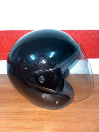 Casco Moto Negro Talla XS
