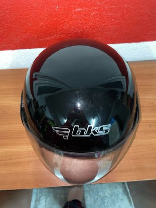 Casco Moto Negro Talla XS
