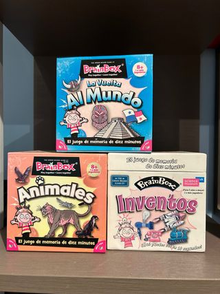 Juegos BrainBox de memoria (3 unidades)