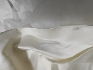 Vestido de Novia con toretita y can can