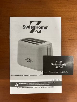 Tostadora Swiss Home Menorca 8x2