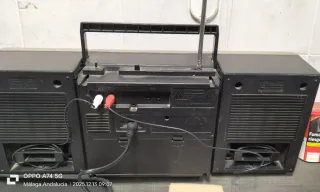 Radiocasete Toshiba Bombeat SX1 Beige/Plata