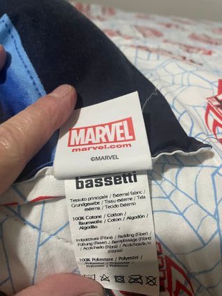 Trapunta singola Spiderman Made in Italy. Bassetti