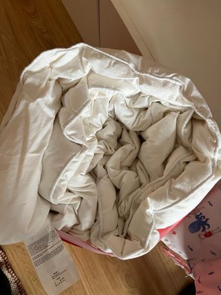 Edredón Zara Home y sabanas Textura 150x190