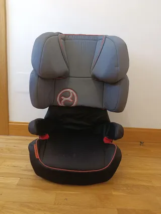 Silla coche Cybex negro/gris ISOFIX.