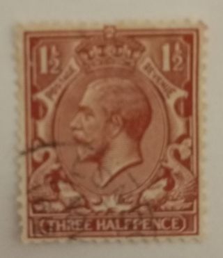 Sello rey George V Inglaterra