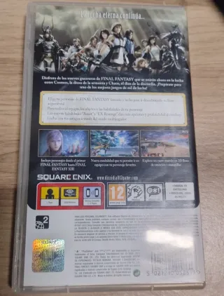 Dissidia 012 Final Fantasy PSP Essentials