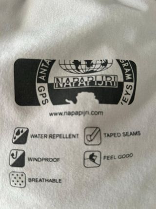 Chaqueta Napapijri Blanca origial: Invierno esquí