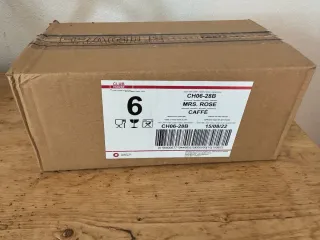 Set 6 Tazzine Caffè Mrs Rose