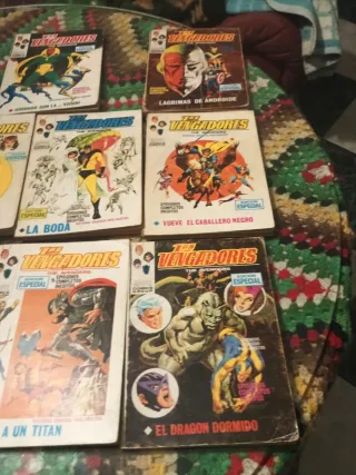Lote de comics los vengadores de vertice