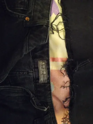 Falda y shorts vaqueros