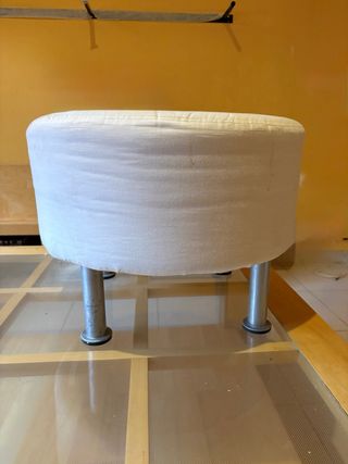Taburete IKEA Reposapiés Blanco