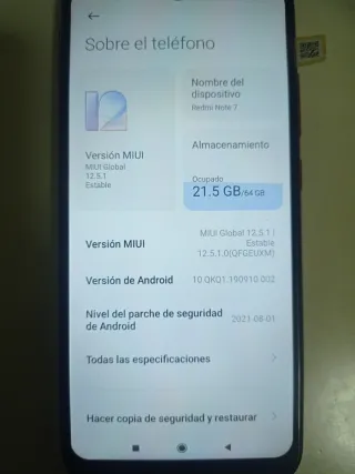 Xiaomi Redmi Note 7 Rosa