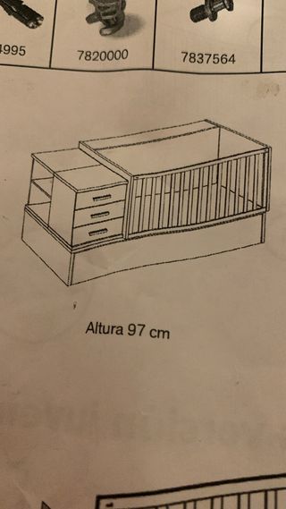 Habitación convertible niña casi sin uso