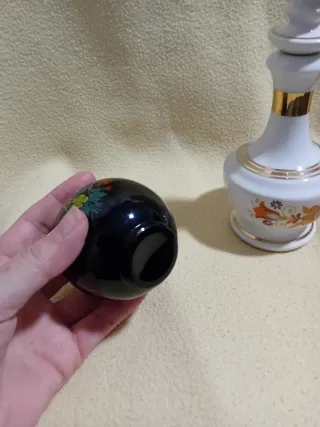 2 Frascos Tocador Vintage Florales