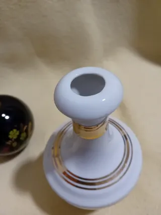 2 Frascos Tocador Vintage Florales