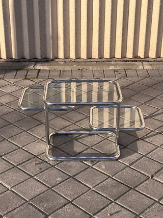 Mesa auxiliar Estilo Milo Baughman