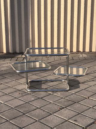 Mesa auxiliar Estilo Milo Baughman