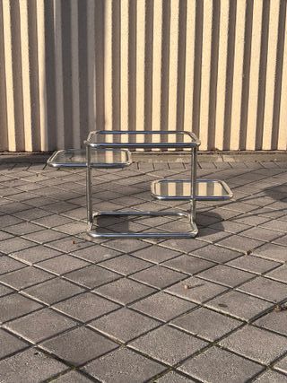 Mesa auxiliar Estilo Milo Baughman