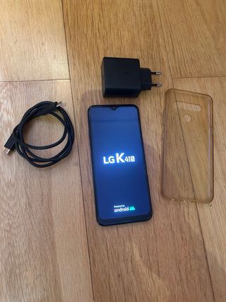 LG K41S Smartphone + Cargador y Funda