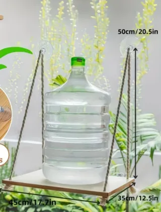 Hamaca para gatos de madera resistente