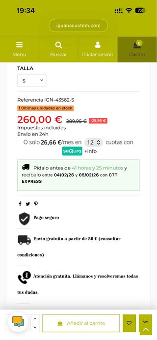 Casco Biltwell Gringo S Cafe Racer talla S