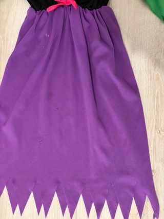 Vestito Strega Bambina 3/4 Anni Carnevale