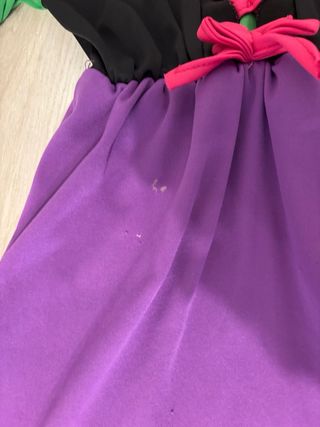 Vestito Strega Bambina 3/4 Anni Carnevale