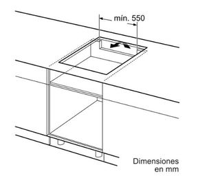 Placa Inducción Bosch Nueva