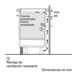 Placa Inducción Bosch Nueva