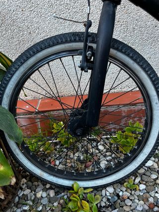 Bicicleta BMX Negra niño