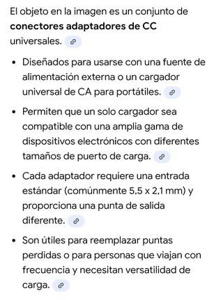 Adaptadores Conectores CC