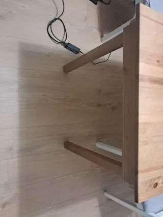 Mesa de madera maciza