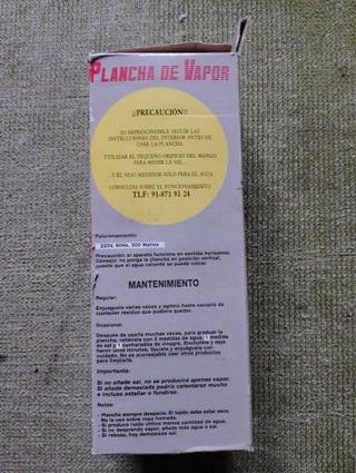 Plancha de Vapor Portátil