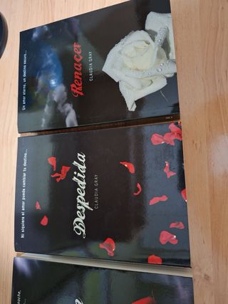 Saga medianoches, autora Claudia gray (4 Libros)