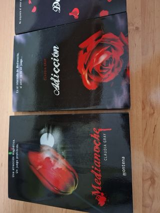 Saga medianoches, autora Claudia gray (4 Libros)