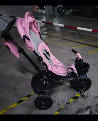 Triciclo Evolutivo Bebé Rosa