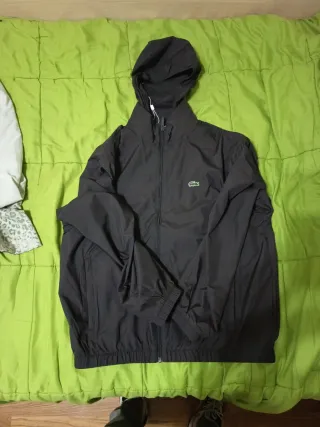 Cortavientos Lacoste gris