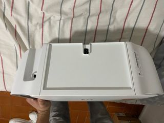 Impresora HP Blanca y Gris