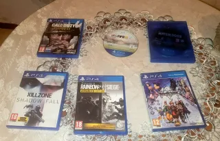 Lote 5 Juegos PS4