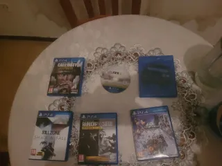 Lote 5 Juegos PS4