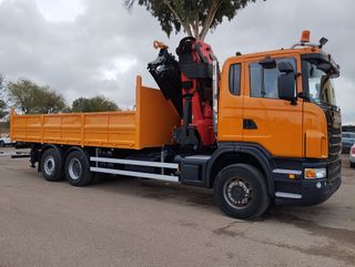 Scania G 480-CAMIONES GRUAS