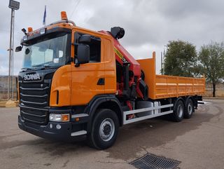 Scania G 480-CAMIONES GRUAS