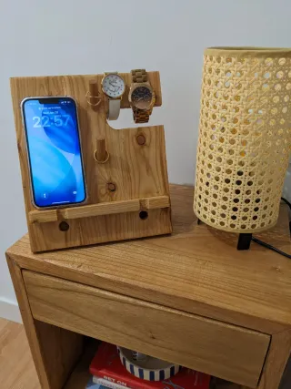 Soporte Madera Rústico