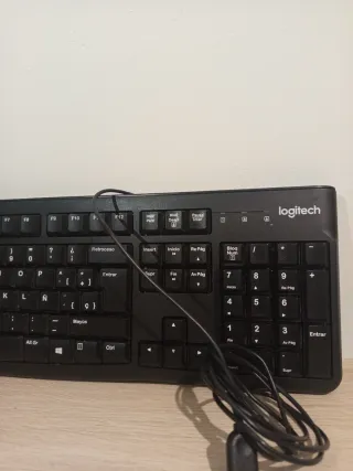 Teclado Logitech Negro Nuevo