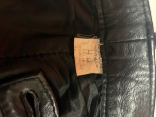 Pantalón Piel Negra Talla 44 Caballero